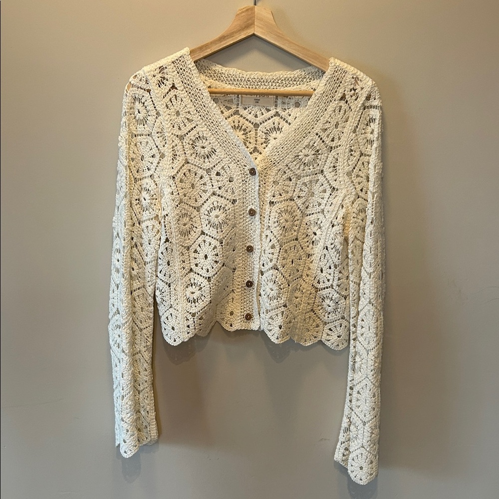 Boho Crotchet Cardigan